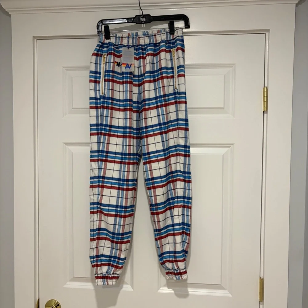 NWT AVIATOR NATION AN flannel pants size XS - Picture 5 of 5